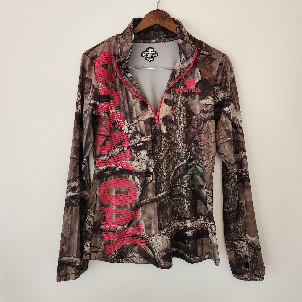 Mossy Oak Women's L/XLG Stretchy Long Sleeve
